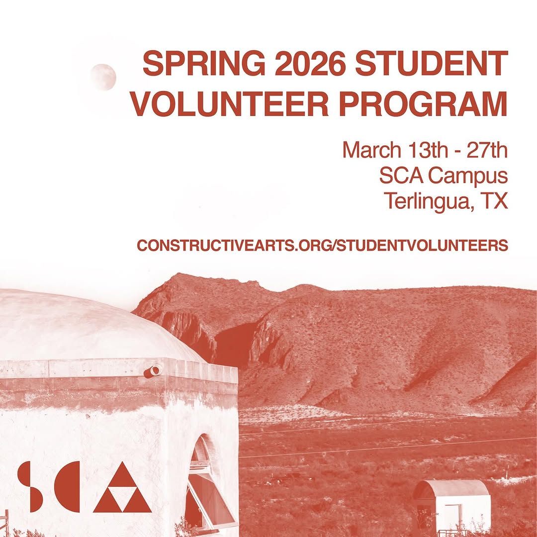 School of Constructive Arts – 9th Student Volunteer Residency
