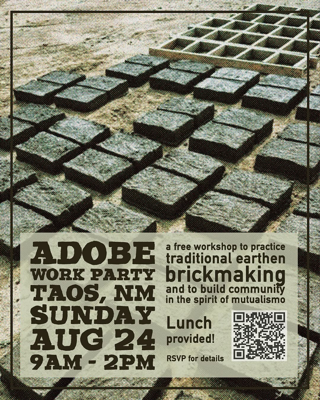 Adobe Work Party - Taos, NM