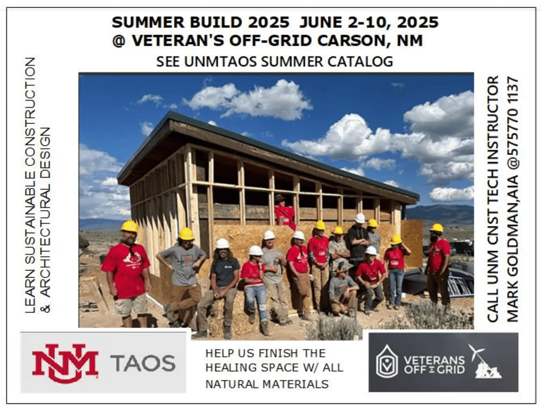 Summer Build 2025: Sustainable Construction & Architectural Design